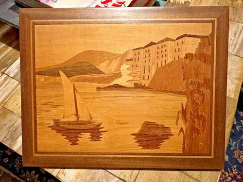 Vintage sorrento italy wood - sorrento,