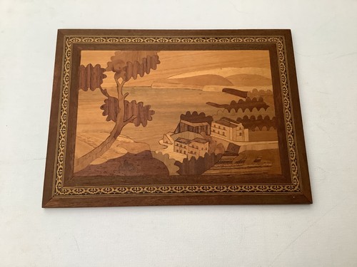 Vintage inlaid wood - inlaid,