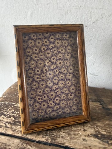 Vintage marquetry inlaid - marquetry,