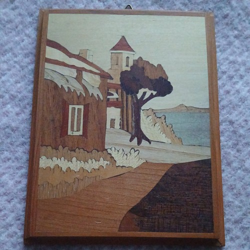 Beautiful vintage marquetry - beautiful,