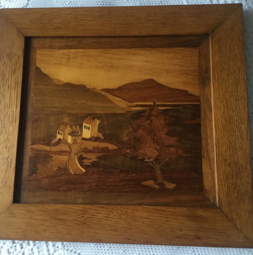 Marquetry wooden inlaid - wooden,