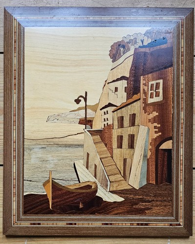 Marquetry pictures vintage - pictures,