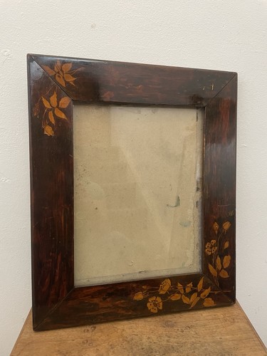 Antique marquetry picture - marquetry,