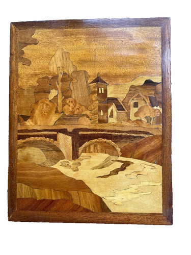 Vintage handmade wooden - vintage,
