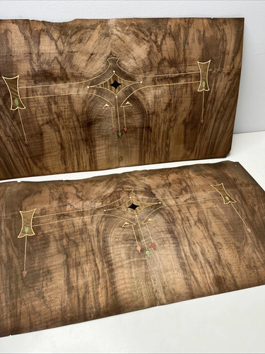Vintage marquetry book - 2,