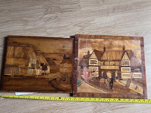 Marquetry hand carved - hand,