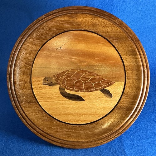 Hand crafted wooded marquetry - crafted,