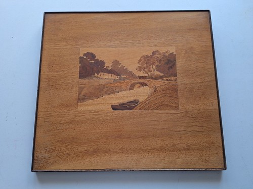Marquetry art picture lerryn - picture,